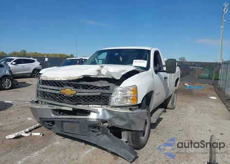 2012 Chevrolet Silverado 2500Hd Work Truck из США, поврежденный, VIN 1GB0CVCG3CF143477